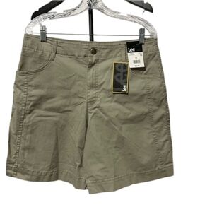 Lee Women’s Khaki Bermuda Shorts - Size 12 - New with Tags